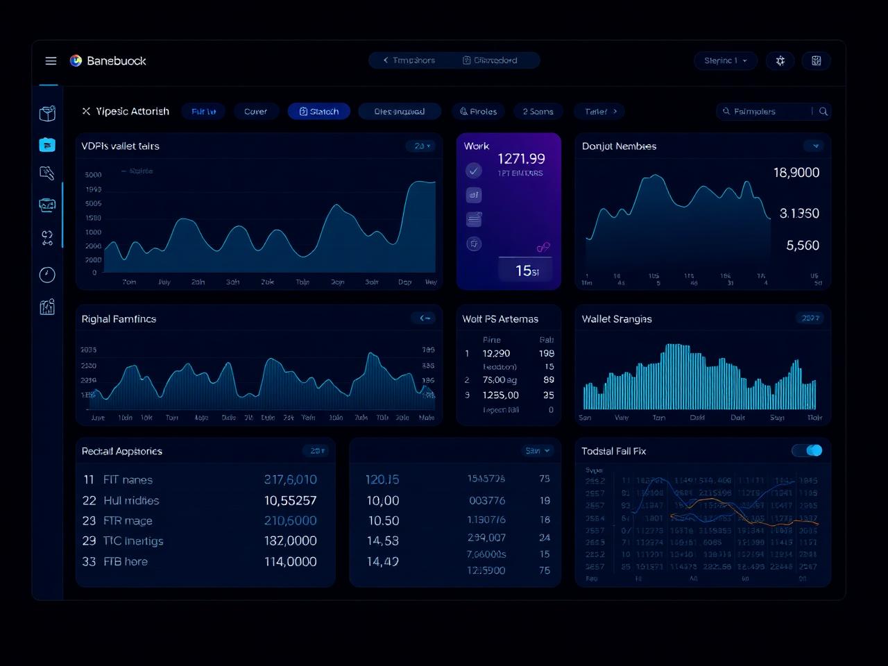 Bandwidth dashboard